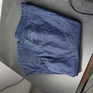 Stretch Straight Leg Jeans by Just My Size size 24W